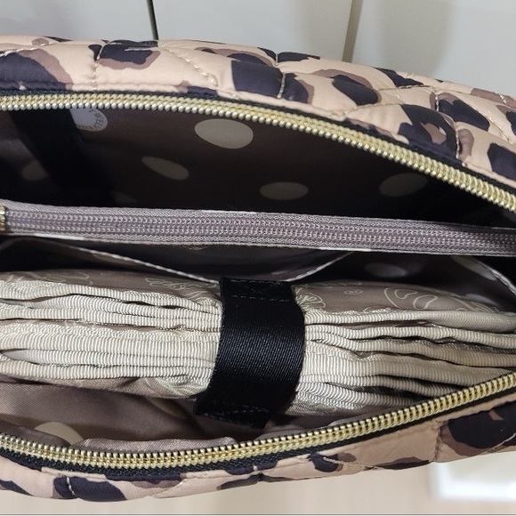 Twelvelittle Black and Cream Crossbody Bag - Picture 3 of 6